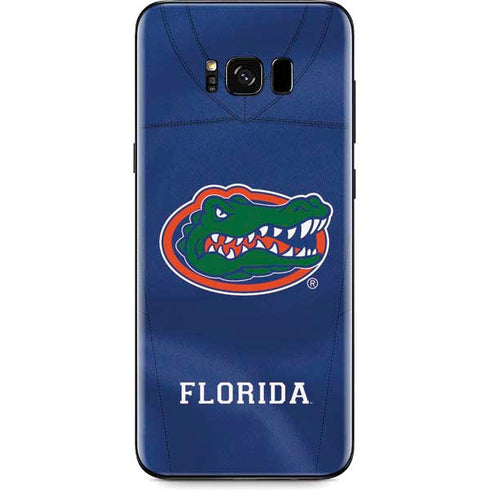 University of Florida Blue Jersey Galaxy S8 Plus Skin